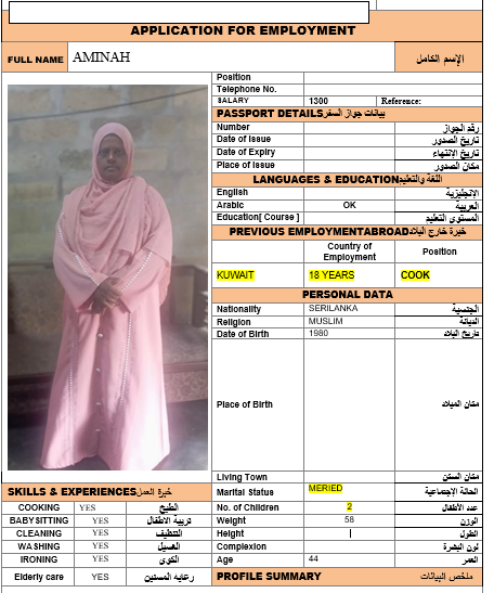 موقع الخدم